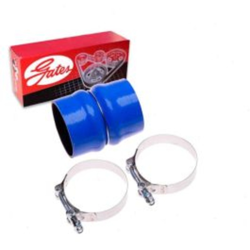 Gates Turbocharger to Pipe Hot Side Turbocharger Intercooler Hose Kit for 1997-1998 Dodge Ram 3500 5.9L L6