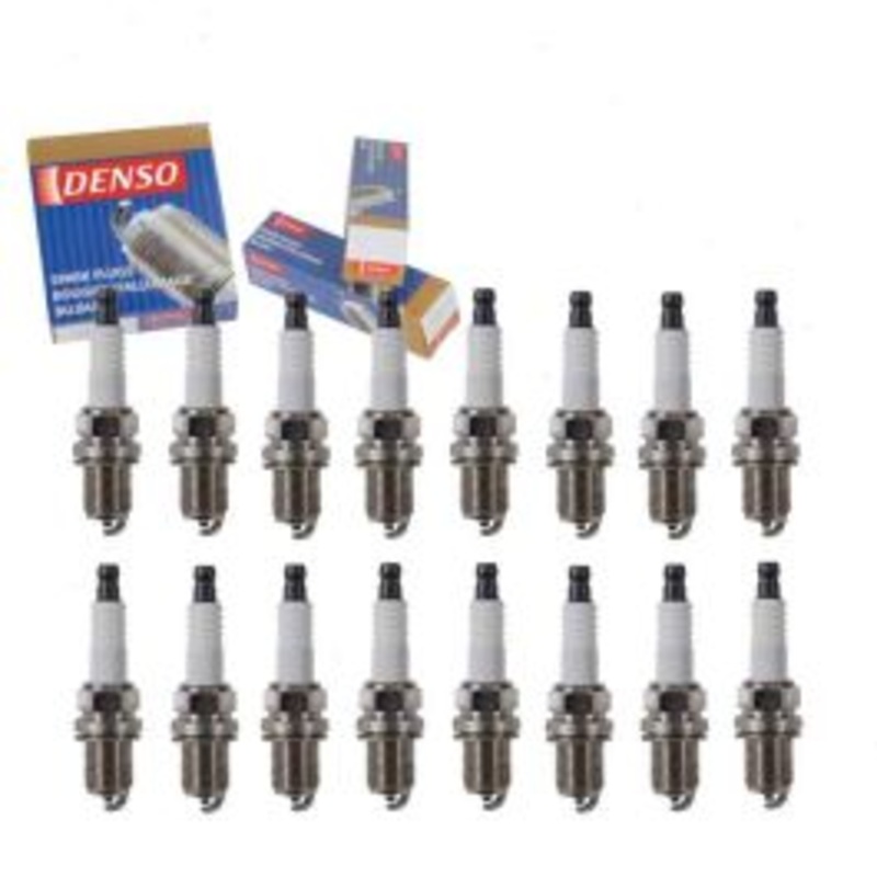 16 pc DENSO Standard Spark Plugs for 1998-2002 Mercedes-Benz E430 4.3L V8