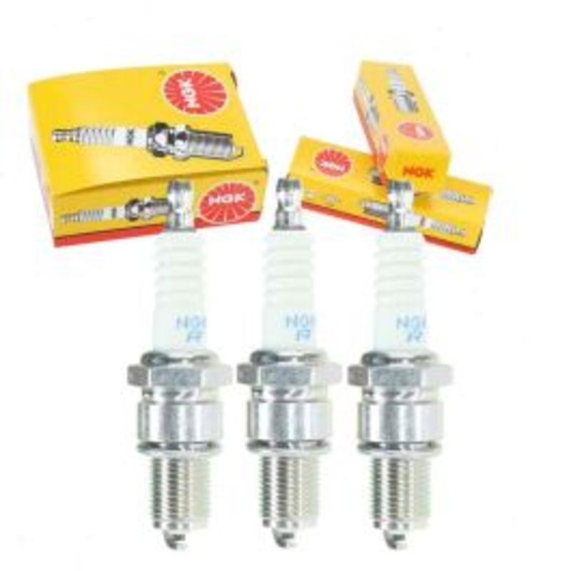 3 pc NGK Standard Spark Plugs for 1985-1988 Suzuki Forsa 1.0L L3