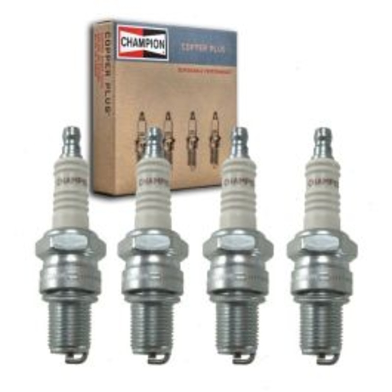 4 pc Champion Copper Plus Spark Plugs for 1952-1954 Austin Seven 0.8L L4