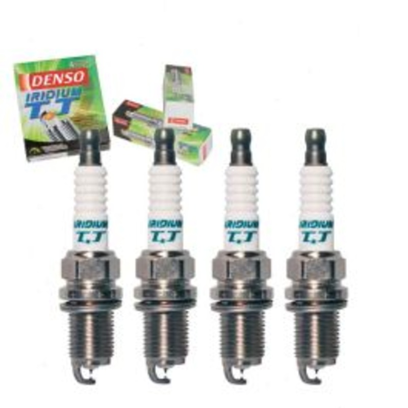 4 pc DENSO Iridium TT Spark Plugs for 2011-2014 Mazda 2 1.5L L4