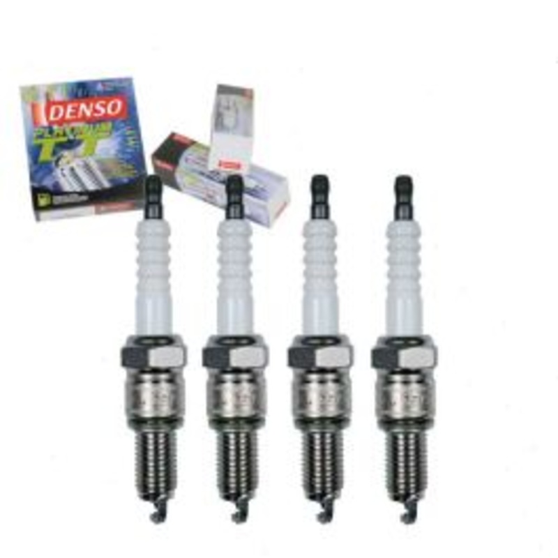 4 pc DENSO Platinum TT Spark Plugs for 1975-1979 MG Midget 1.5L L4