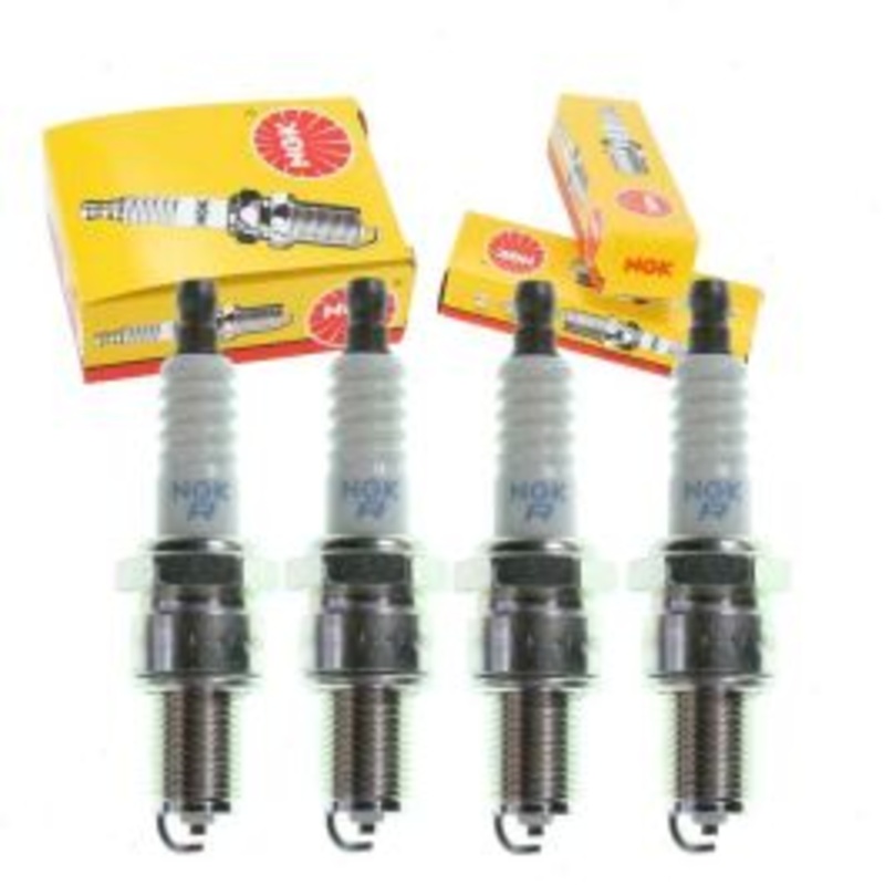 4 pc NGK Standard Spark Plugs for 1985-1992 Mitsubishi Mirage 1.5L 1.6L L4