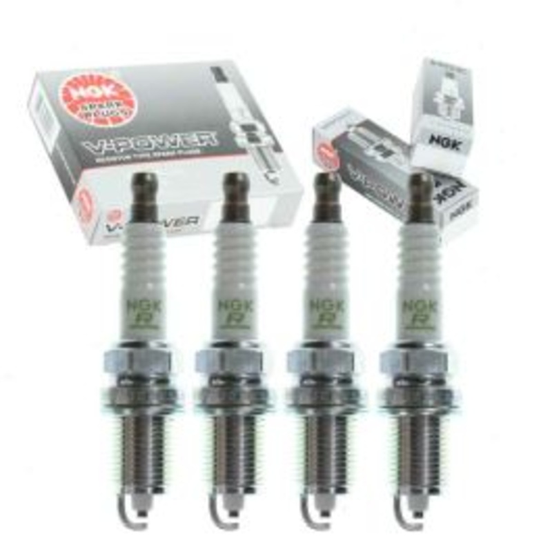 4 pc NGK V-Power Spark Plugs for 2006 Hyundai Sonata 2.4L L4