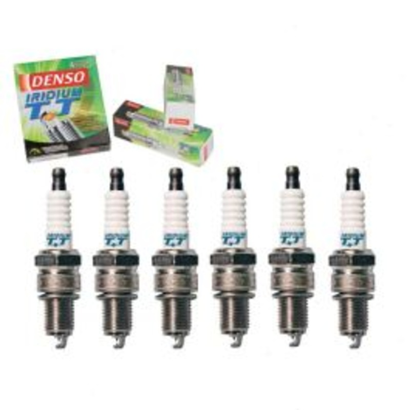 6 pc DENSO Iridium TT Spark Plugs for 1987 Dodge Royal Mini Ram 3.0L V6