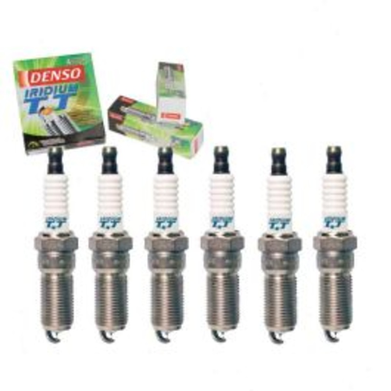 6 pc DENSO Iridium TT Spark Plugs for 2006 Chevrolet Trailblazer EXT 4.2L L6