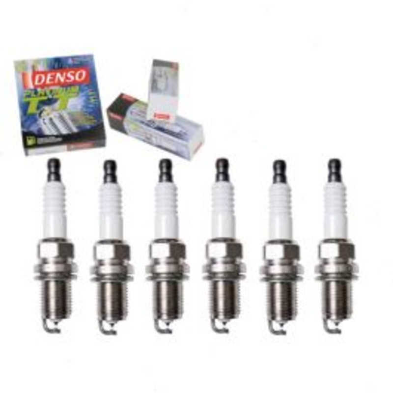6 pc DENSO Platinum TT Spark Plugs for 2002-2004 Volkswagen Jetta 2.8L V6