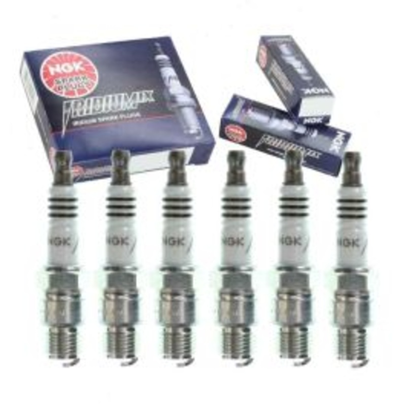 6 pc NGK Iridium IX Spark Plugs for 1975-1976 GMC K15 4.8L L6