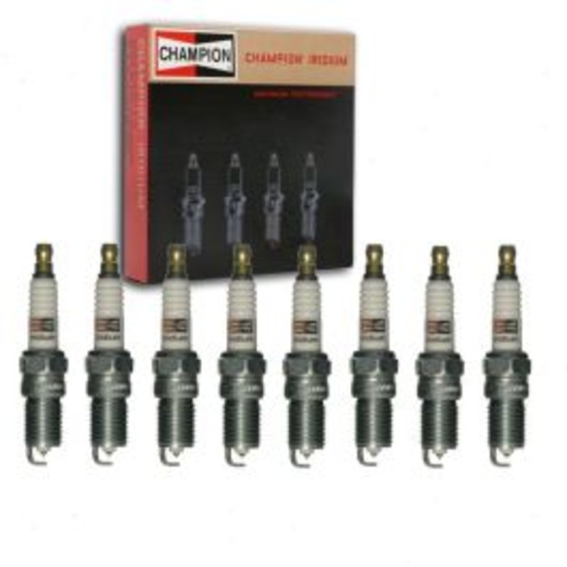 8 pc Champion Iridium Spark Plugs for 1996-1999 GMC K1500 5.0L 5.7L V8
