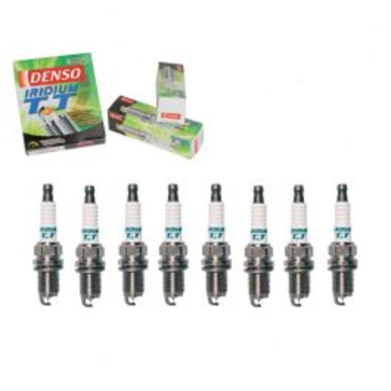 8 pc DENSO Iridium TT Spark Plugs for 2000-2010 BMW X5 4.4L 4.6L 4.8L V8