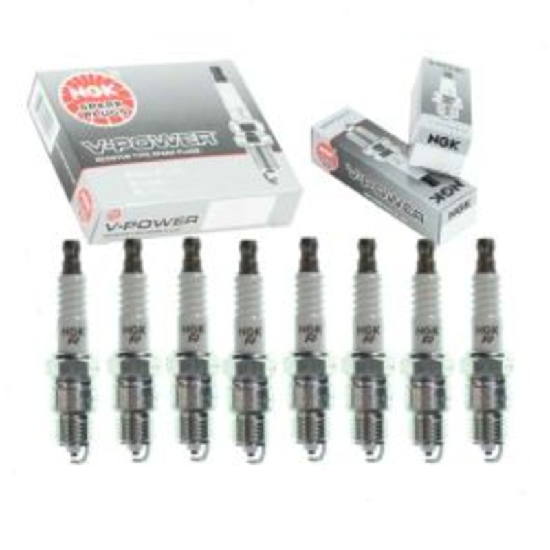 8 pc NGK V-Power Spark Plugs for 1978-1987 GMC Caballero 4.4L 5.0L 5.7L V8