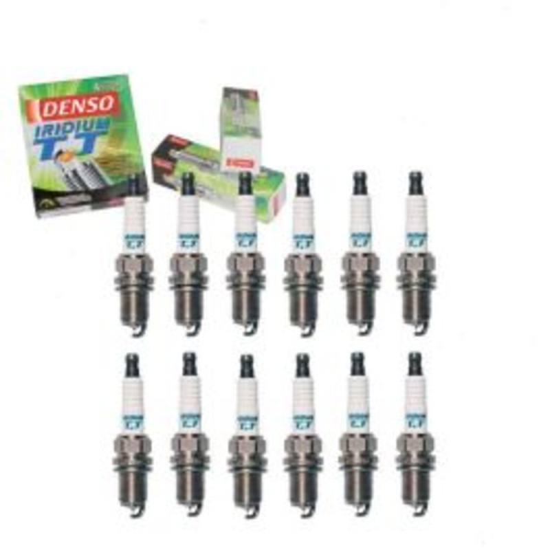 12 pc DENSO Iridium TT Spark Plugs for 1998 Mercedes-Benz E320 3.2L V6