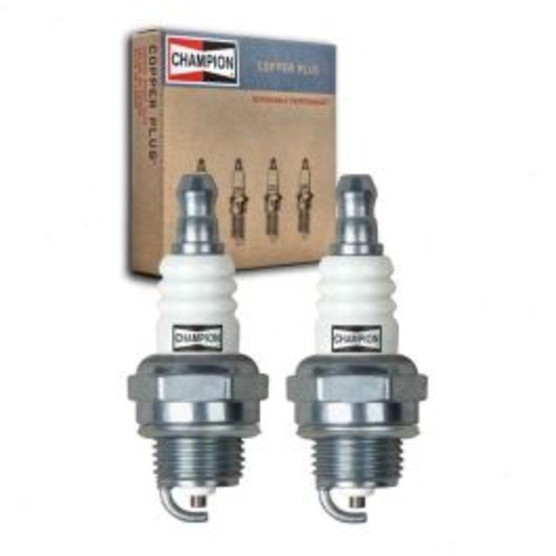 2 pc Champion Copper Plus 852 RCJ6Y Spark Plugs