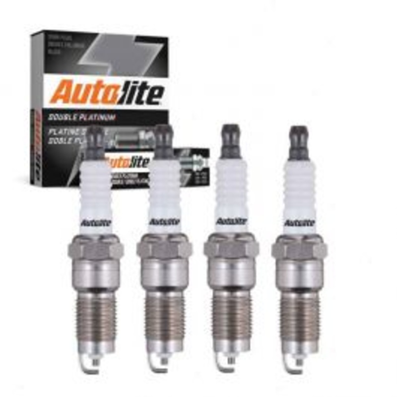 4 pc Autolite Double Platinum APP5145 Spark Plug