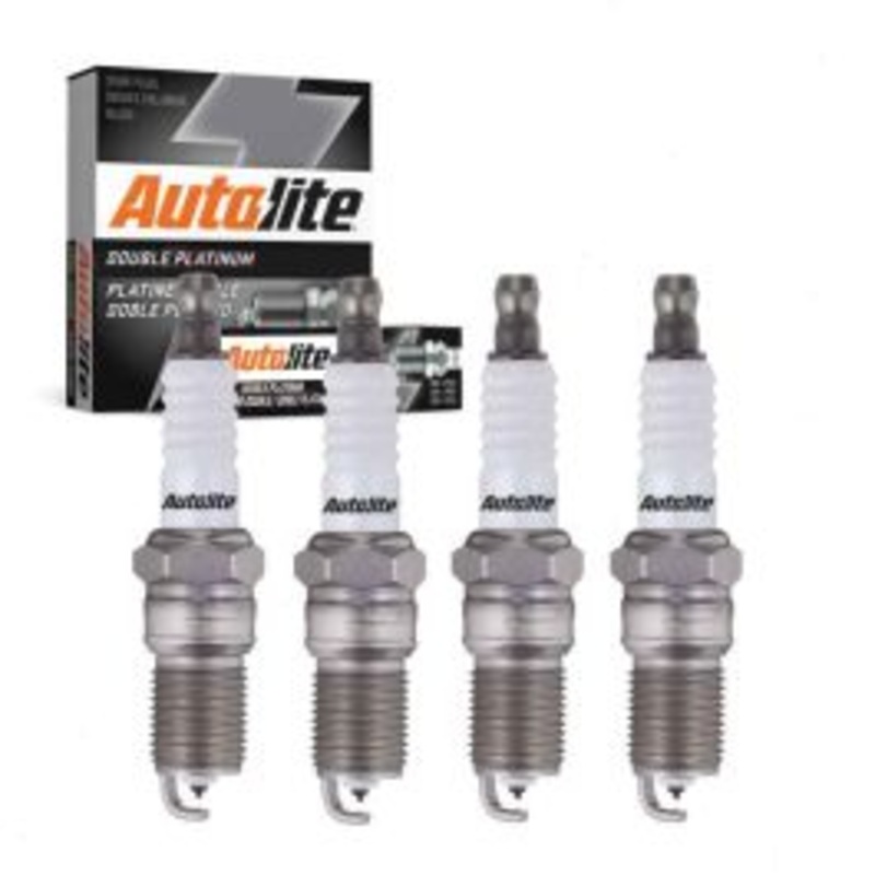 4 pc Autolite Double Platinum Spark Plug for 1998-2003 GMC Sonoma 2.2L L4
