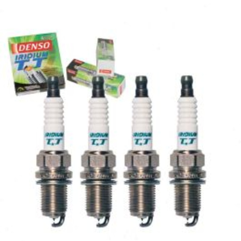 4 pc DENSO Iridium TT Spark Plugs for 1988-1989 Toyota MR2 1.6L L4