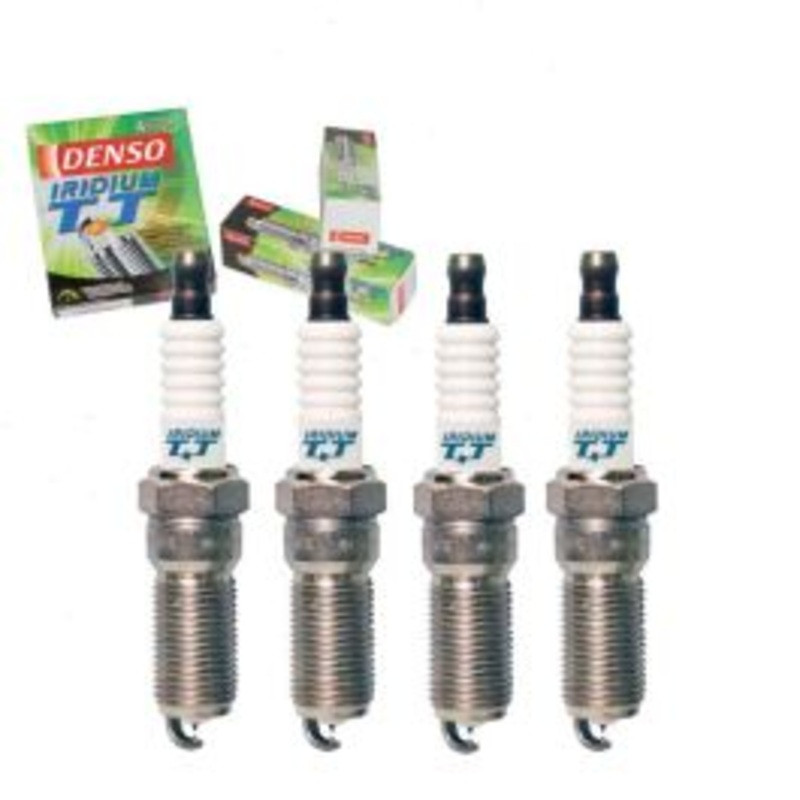 4 pc DENSO Iridium TT Spark Plugs for 1995-2000 Mercury Mystique 2.0L L4