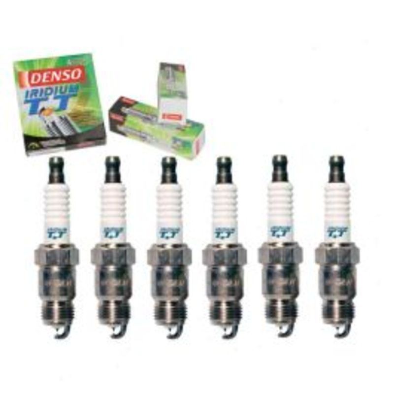 6 pc DENSO Iridium TT Spark Plugs for 1979-1984 GMC C2500 Suburban 4.8L L6
