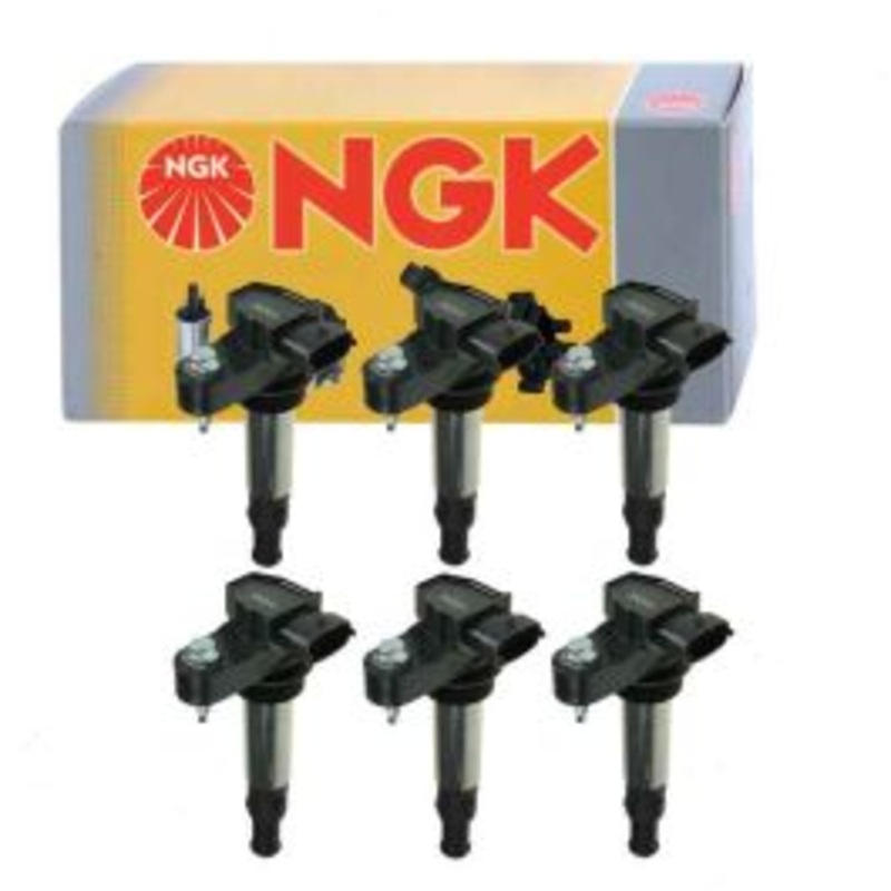 6 pc NGK Ignition Coils for 2005-2008 Buick LaCrosse 3.6L V6