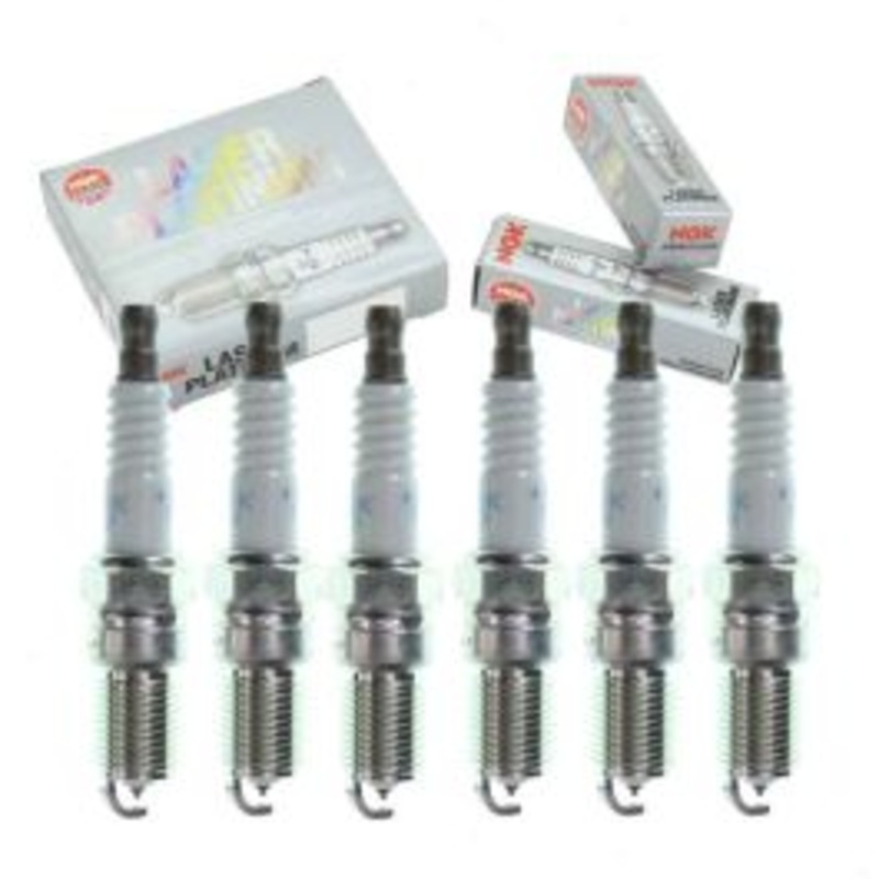 6 pc NGK Laser Platinum Spark Plugs for 1977-1978 Ford Mustang II 2.8L V6