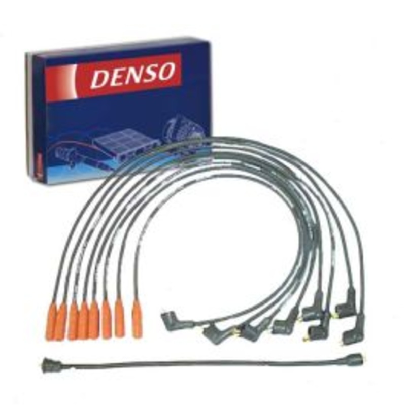 DENSO Spark Plug Wire Set for 1960 Ford Custom 300 5.8L V8