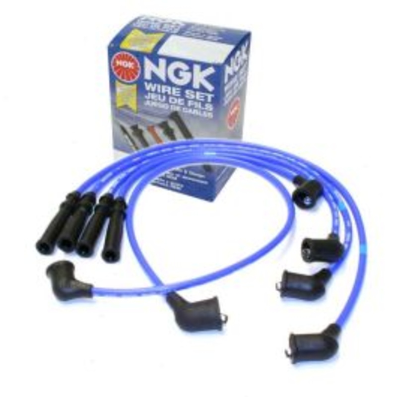 NGK Spark Plug Wire Set for 1990-1995 Nissan Axxess 2.4L L4