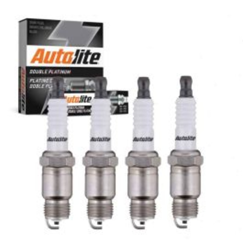 4 pc Autolite Double Platinum APP25 Spark Plug