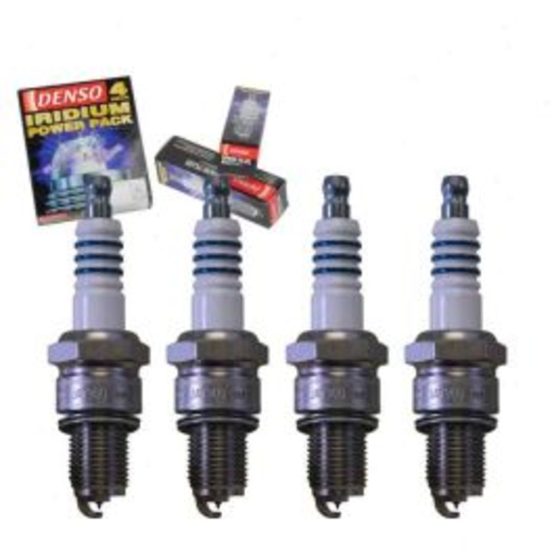 4 pc DENSO Iridium Power Spark Plugs for 1989 Eagle Summit 1.5L L4