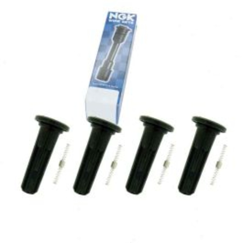 4 pc NGK Ignition Coil Boots for 2007-2012 Chevrolet Colorado 2.9L L4