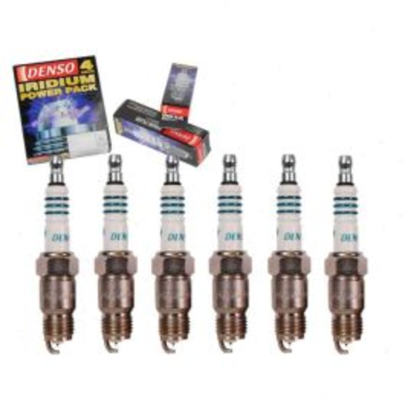 6 pc DENSO Iridium Power Spark Plugs for 1968-1974 GMC K15 K1500 Suburban 4.1L 4.8L L6