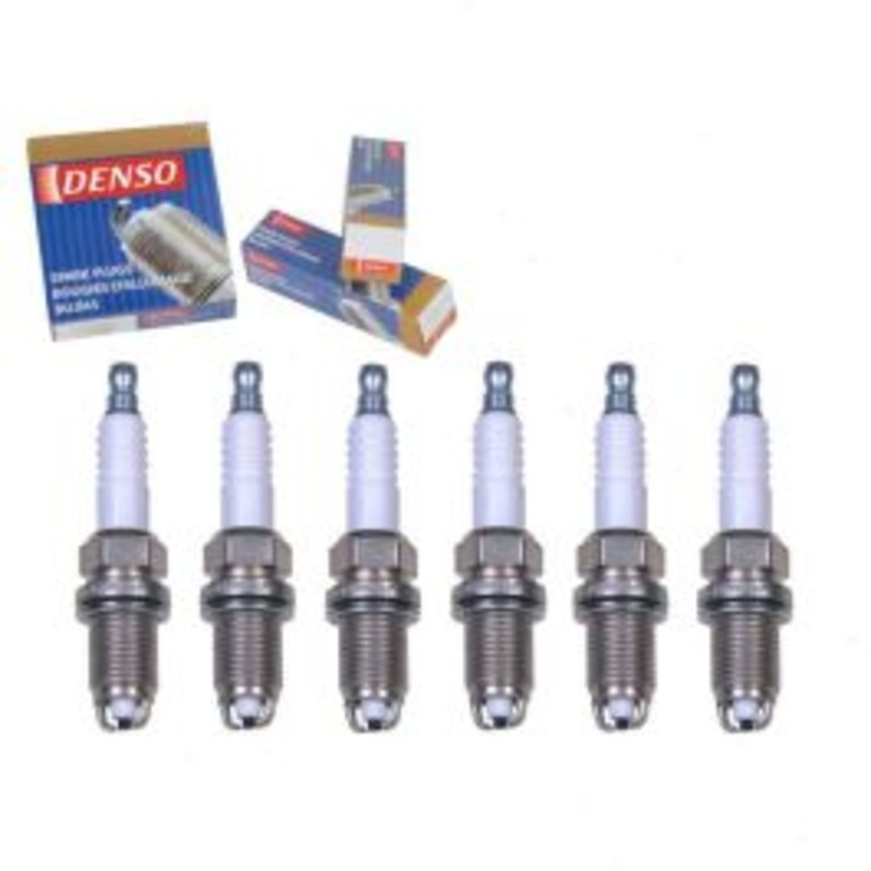 6 pc DENSO Standard Spark Plugs for 1998-1999 BMW 323is 2.5L L6