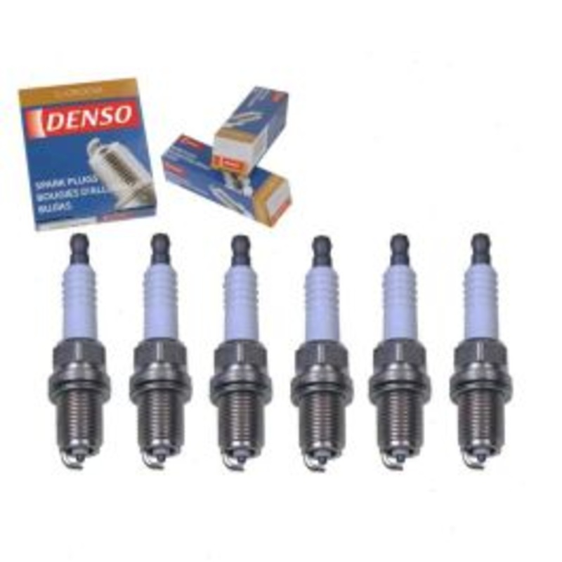 6 pc DENSO Standard U-Groove Spark Plugs for 1995-1997 Mercedes-Benz C36 AMG 3.6L L6