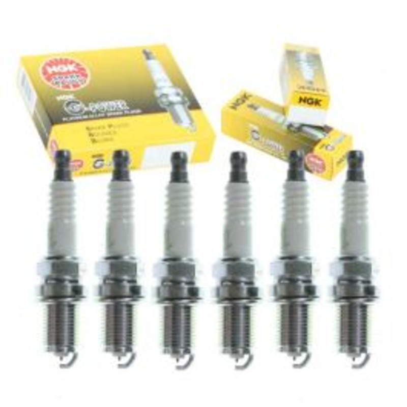6 pc NGK G-Power Spark Plugs for 1997-2000 BMW 528i 2.8L L6