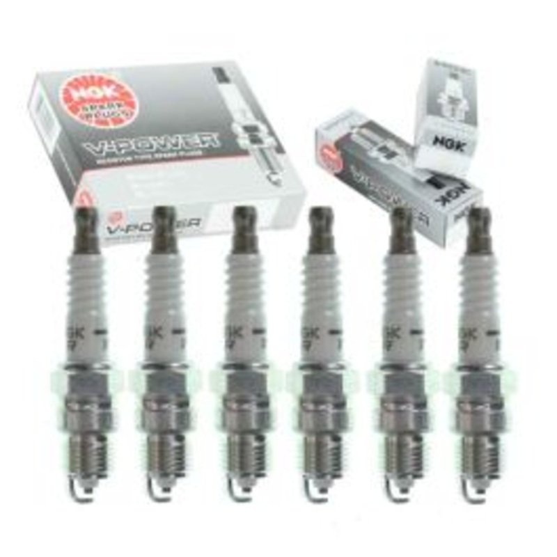 6 pc NGK V-Power Spark Plugs for 1992-1993 Chevrolet Caprice 4.3L V6