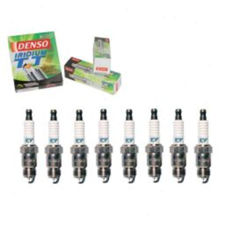 8 pc DENSO Iridium TT Spark Plugs for 1973-1976 Chevrolet Laguna 5.0L 5.7L 6.6L 7.4L V8