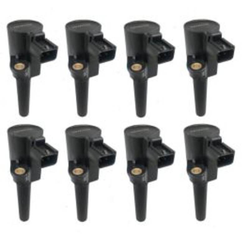 8 pc Hitachi Ignition Coils for 2002-2005 Ford Thunderbird 3.9L V8