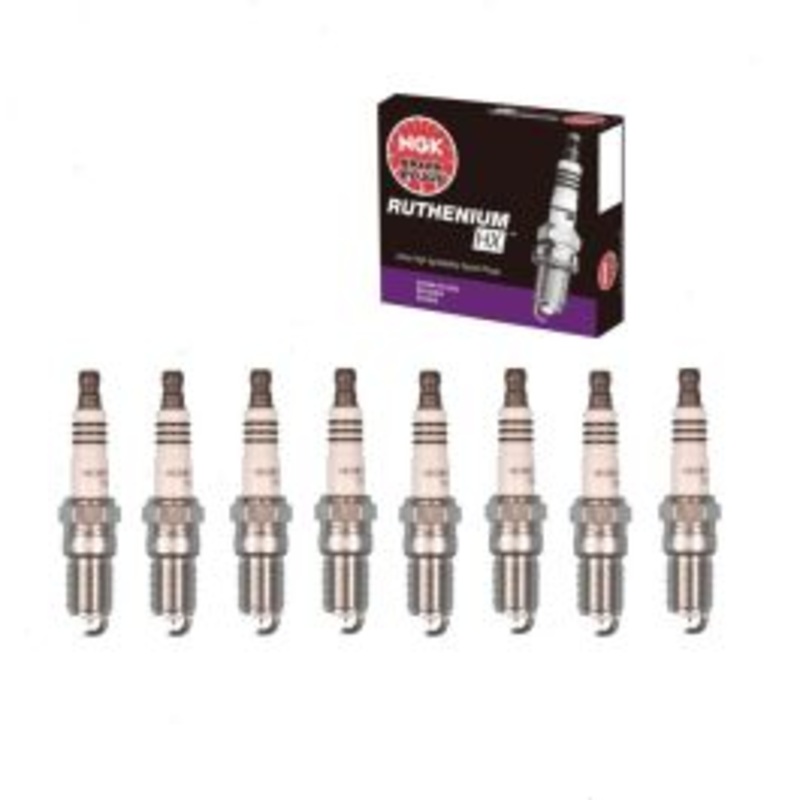 8 pc NGK Ruthenium HX Spark Plugs for 2007 GMC Sierra 1500 HD Classic 6.0L V8