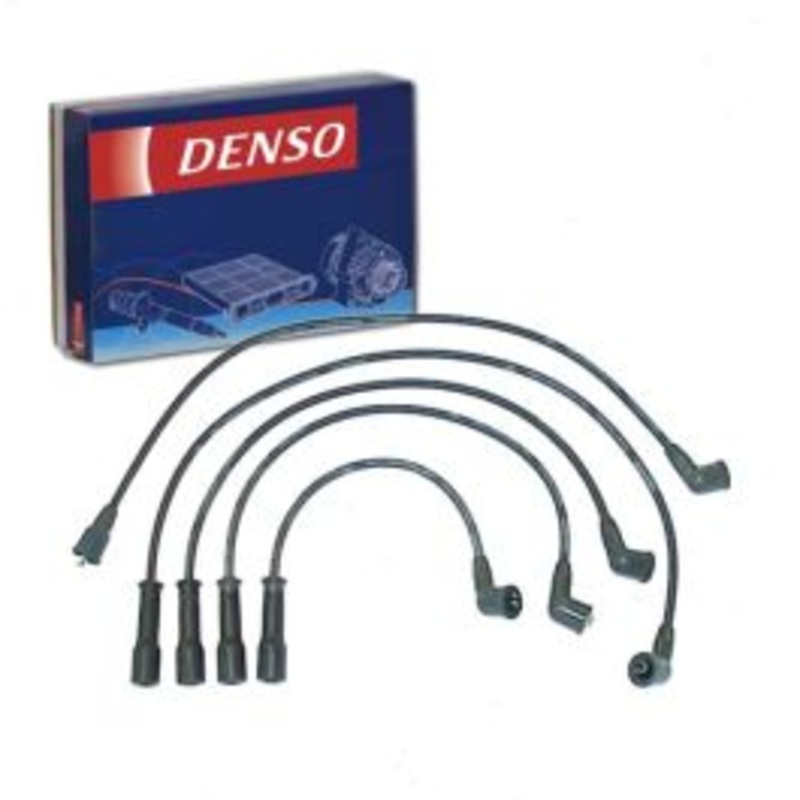 DENSO Spark Plug Wire Set for 1989-1992 Toyota Pickup 2.4L L4
