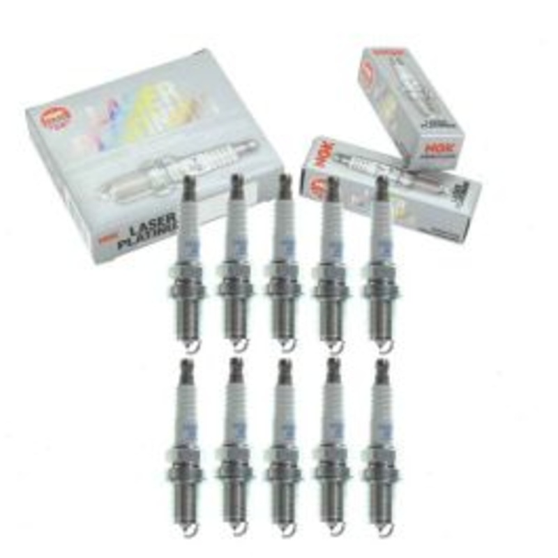 10 pc NGK Laser Platinum 4853 PFR7B Spark Plugs
