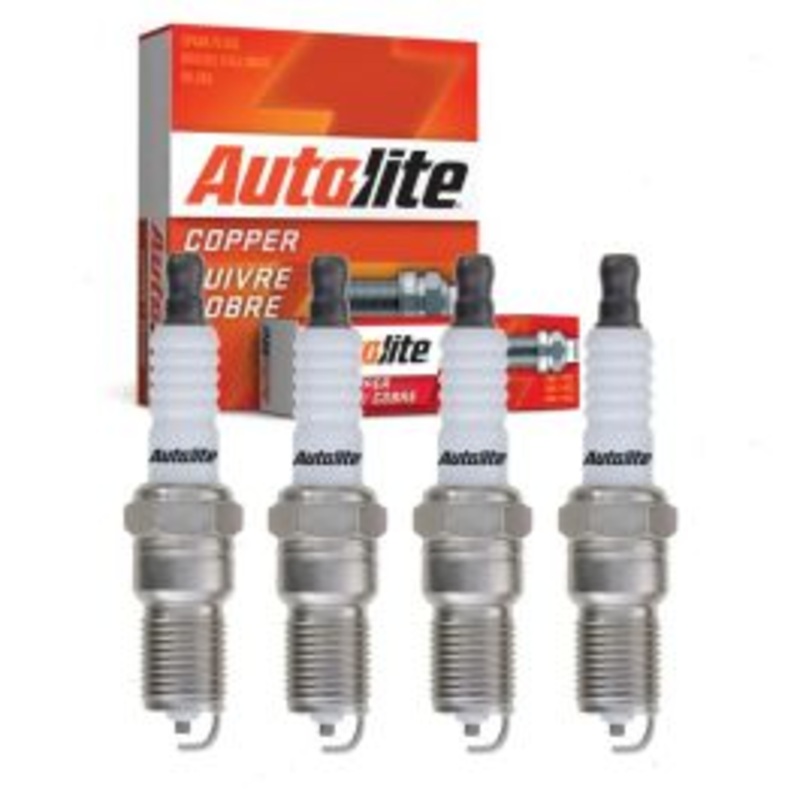 4 pc Autolite Copper Core Spark Plugs for 1999-2001 Oldsmobile Alero 2.4L L4