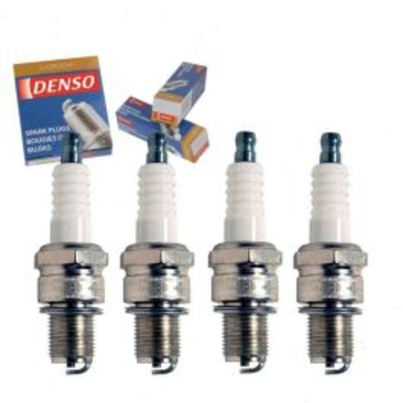 4 pc DENSO Standard U-Groove Spark Plugs for 1968-1973 Nissan 510 1.6L L4