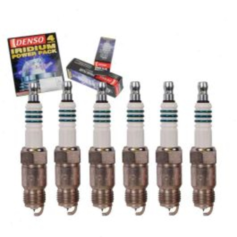 6 pc DENSO Iridium Power Spark Plugs for 1985 Chevrolet K20 4.3L V6