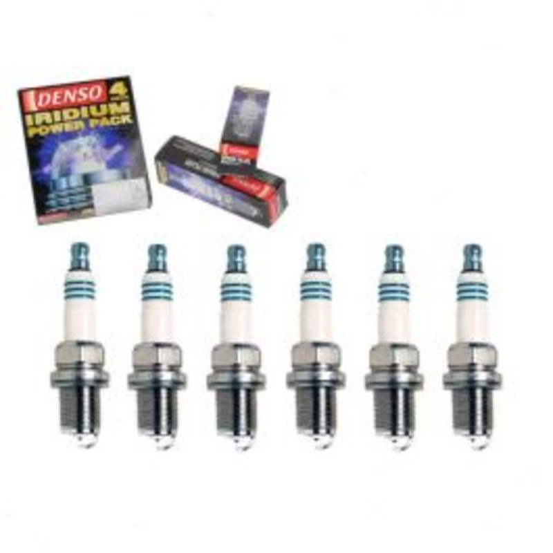 6 pc DENSO Iridium Power Spark Plugs for 1989-1990 Mazda MPV 3.0L V6