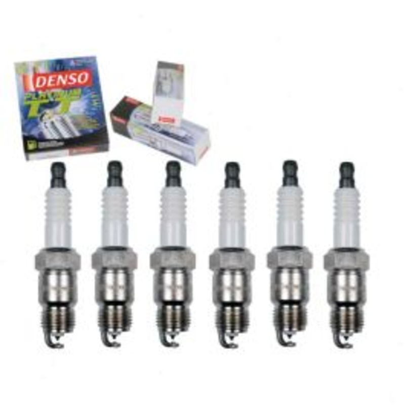 6 pc DENSO Platinum TT Spark Plugs for 1981-1982 Cadillac Eldorado 4.1L V6