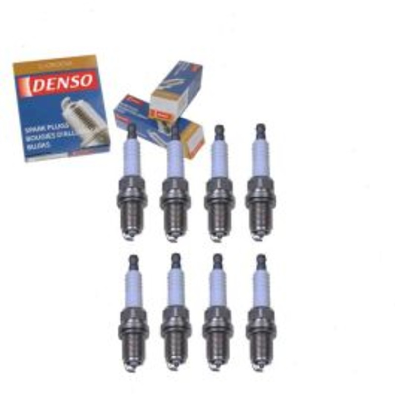 8 pc DENSO Standard U-Groove Spark Plugs for 1992-1994 Dodge B250 5.2L 5.9L V8