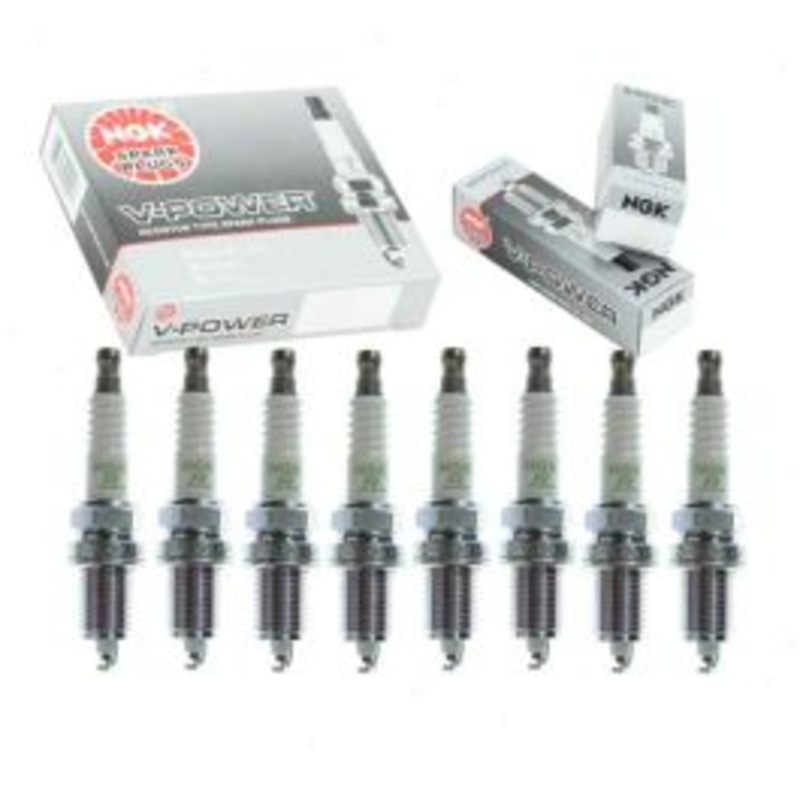 8 pc NGK V-Power Spark Plugs for 2006-2008 BMW 750i 4.8L V8