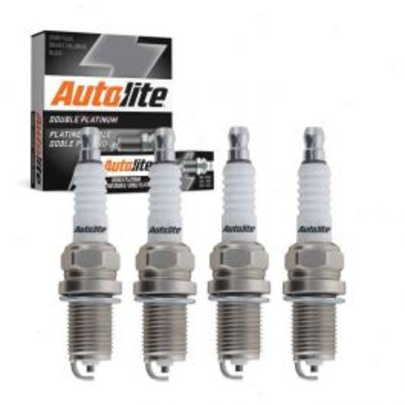4 pc Autolite Double Platinum Spark Plug for 1986-1991 Acura Integra