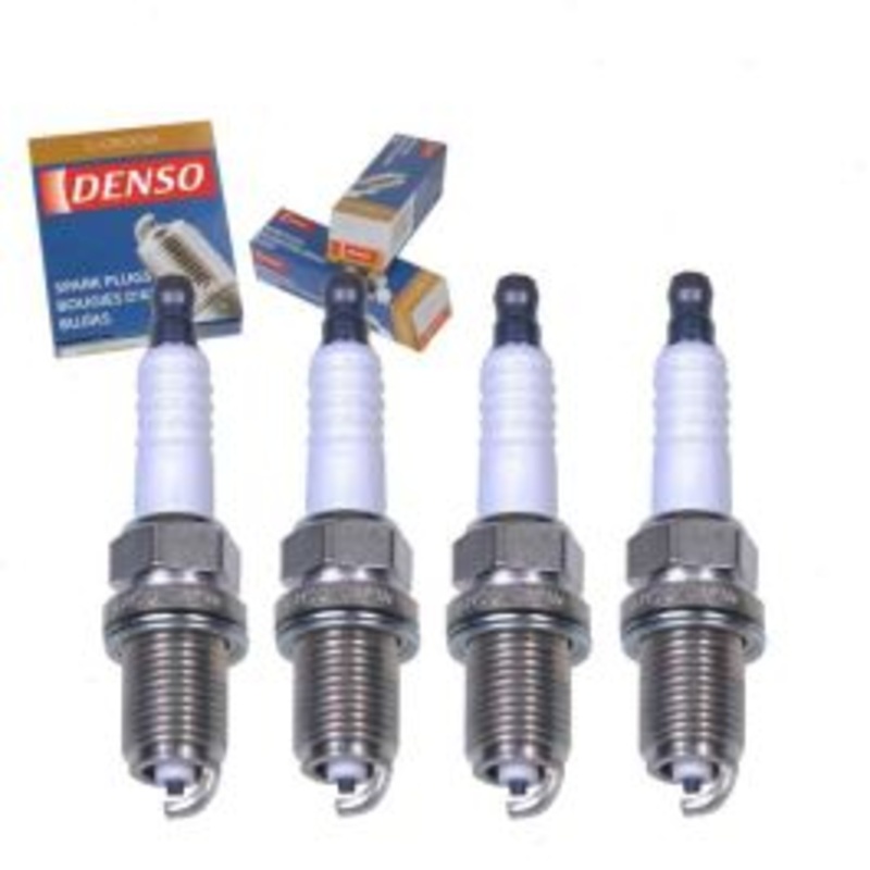 4 pc DENSO Standard U-Groove Spark Plugs for 1994-1996 Eagle Summit 2.4L L4