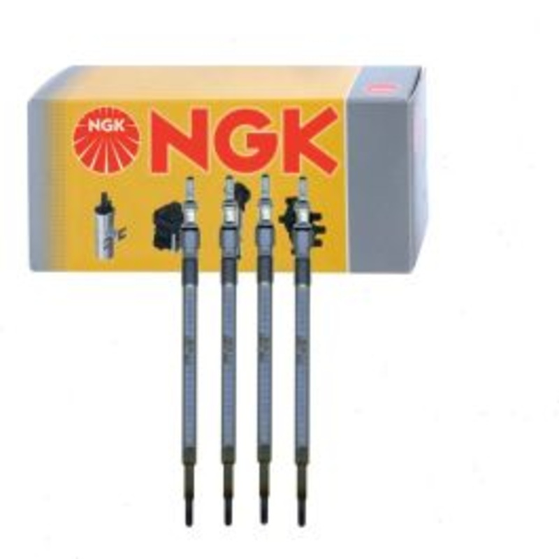 4 pc NGK Glow Diesel Glow Plugs for 2014-2017 Freightliner Sprinter 3500 2.1L L4