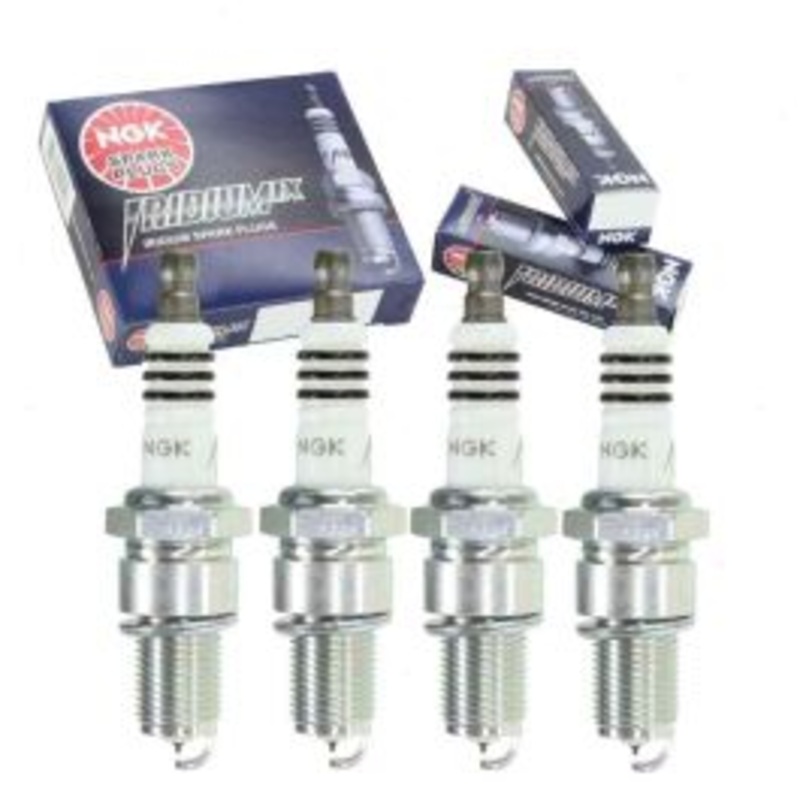4 pc NGK Iridium IX Spark Plugs for 1976-1987 Subaru Standard 1.4L 1.6L 1.8L H4